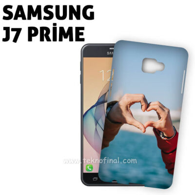 3D Samsung J7 Prime Parlak Kapak - 1