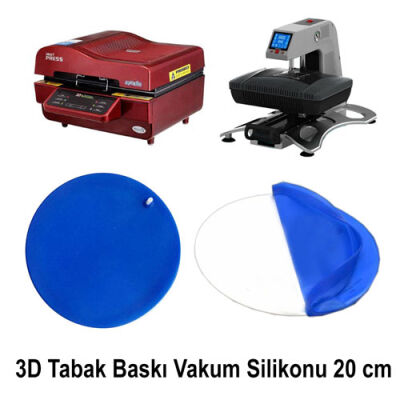 3D Tabak Baskı Vakum Silikonu 20 cm - 1