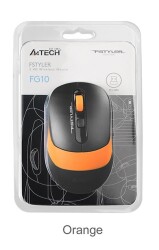 A4 Tech Fg10 Turuncu Nano Kablosuz Optik 2000 Dpı Mouse - 1