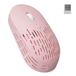 Altec Lansing ALBM7422 Pembe 2.4GHz Şarj Edilebilir Tek Renkli 1600DPI Optik Kablosuz Mouse - 2