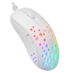 Altec Lansing ALGM7622 Beyaz USB Kablolu 6 Tuşlu Renkli Led Işıklı 8000DPI Gaming Oyuncu Mouse - 2