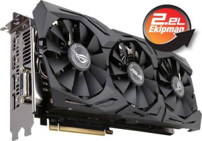 Asus ROG STRIX RX580 T8G GAMING 8GB 256BİT Ekran Kartı (2.El Kullanılmış) - 2