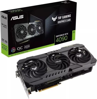 Asus TUF-RTX4090-O24G-OG-GAMING 24GB RTX4090 GDDR6X 384bit 2xHDMI 3xDP 16x Ekran Kartı (ARGB) - 2