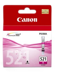 Canon CLI-521M Magenta Kırmızı Mürekkep Kartuş MP260-540-550-560-620-630 MX860-870 - 1