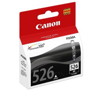 Canon CLI-526BK Black Siyah Mürekkep Kartuş IX6550 MG5150-5250-5350-6150 - 1