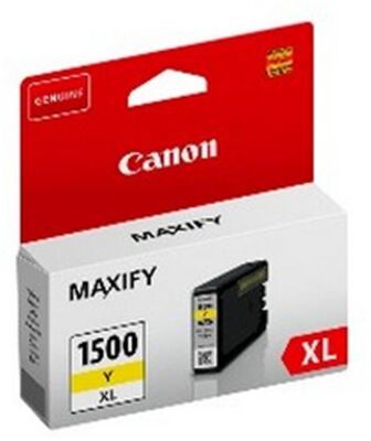 Canon PGI-1500XL Y Yellow Sarı Mürekkep Kartuş MB2050-2350 - 1