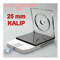 Çoklu Rozet Kesici için 25 mm Kalıp - 1