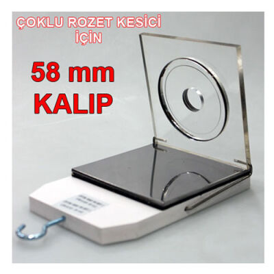 Çoklu Rozet Kesici için 58 mm Kalıp - 1