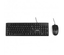 Dark DK-AC-KM1020F Türkçe F Kablolu Ofis Klavye & Mouse Set - 1