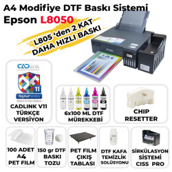 DTF A4 Tekstil Baskı Yazıcısı (CADLink) - 1