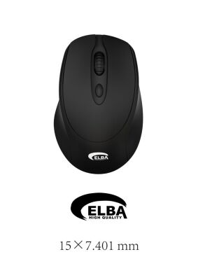 Elba B535 Siyah 2.4Ghz 4D Kablosuz Mouse - 1