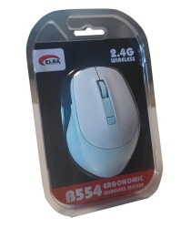 Elba B554 Mavi-Beyaz 6D 2.4Ghz Kablosuz Mouse - 2