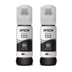 Epson Orijinal 103 Black (Siyah) 2 Adet Mürekkep 