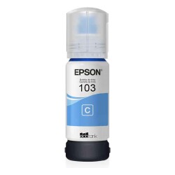 Epson Orijinal 103 Cyan (Mavi) Mürekkep 