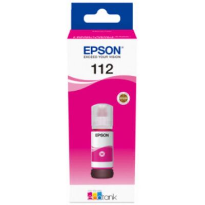 Epson T06C3 (112) Magenta Kırmızı Şişe Mürekkep 13T06C34A - 1