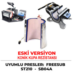 Eski Versiyon Konik Kupa Presi Rezistansı (ST-210 kupa presi için ) - 1