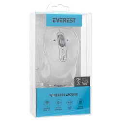 Everest ETERNAL Usb Beyaz 2.4Ghz Kablosuz Mouse - 1