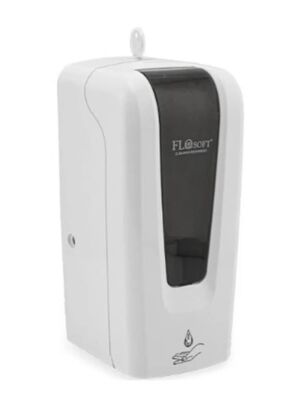 Flosoft F-052 Beyaz Fotoselli Sıvı Sabun ve Dezenfektan Ver. 1000ml Adaptörsüz Kızıl Ötesi Sensör - 1