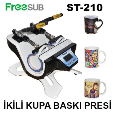 Freesub İkili Kupa Baskı Presi - 1