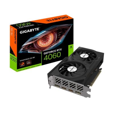 Gigabyte GeForce RTX4060 Windforce OC 8G 8GB 128Bit GDDR6 GV-N4060WF2OC-8GD Ekran Kartı - 1