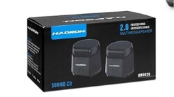 Hadron HD6024 Speaker Pc Siyah 8.5-9-9 cm - 1