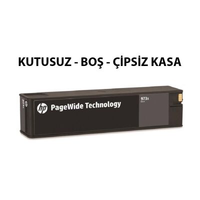 Hp 973X Black (Siyah) Boş Orijinal Kartuş Kasası Çipsiz - 1