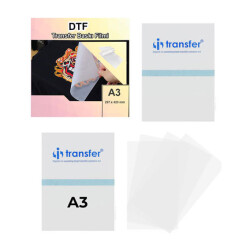 İ Transfer A3 DTF Pet Film - 100 adet - 4