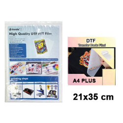 İ Transfer A4 PLUS (21x35 cm) DTF Pet Film - 100 adet - 1