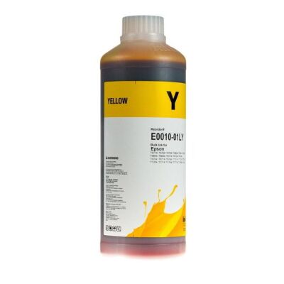 InkTec Epson Muadil 1LT Yellow Mürekkep (L Serisi)(E0010-01LY) - 1