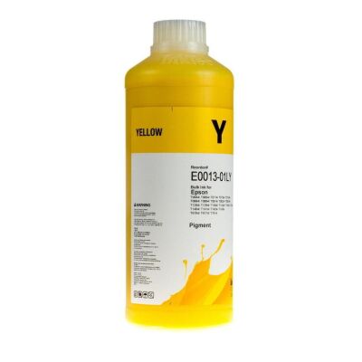 InkTec Epson Muadil 1LT Yellow Pigment Mürekkep (Wf Serisi)(E0013-01LY) - 1