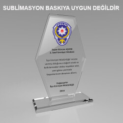 Kaplamasız Kristal Plaket 1005 - 1