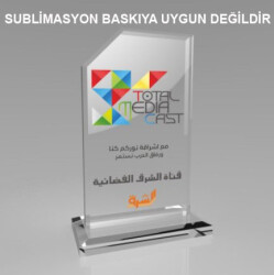 Kaplamasız Kristal Plaket 1015 - 1