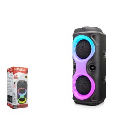 Kımıso QS3628 Bluetooth Speaker RGB (BT, USB, FM, MIC girişi, TWS, düğmeli,) - 1