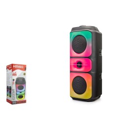 Kımıso QS3629 Bluetooth Speaker RGB (BT, USB, FM, MIC girişi, TWS, düğmeli,) - 1