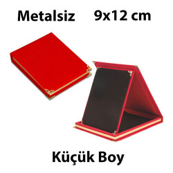 Kırmızı Albüm Plaket 9x12 cm (metalsiz) - 2