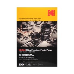 Kodak Premium Glossy,Parlak 10x15 255Gr/m Fotoğraf Kağıdı 100 Yaprak - 1