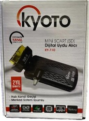 Kyoto hx-1750 Mini Scart (SD) Dijital Uydu alıcı - 1