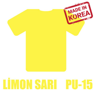 Limon Sarı Flex / 51 cm x 1 metre - 1