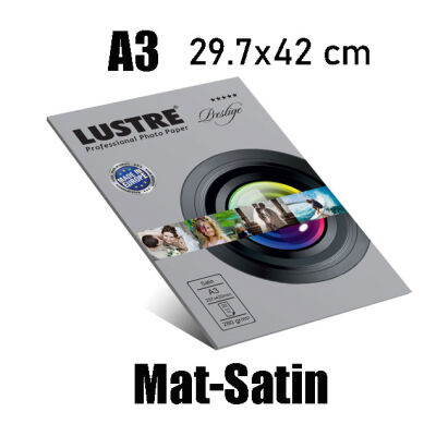 Lustre A3 Mat (Satin) İnkjet Fotoğraf Kağıdı - 1