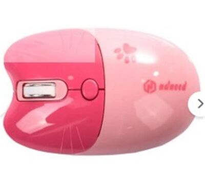 Ndneed sevimli Kedi Kablosuz Pembe Bluetooth Mouse - 1