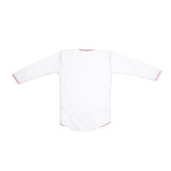 Pamuk Polyester Bebek Zıbını - Pembe Biyeli - 3