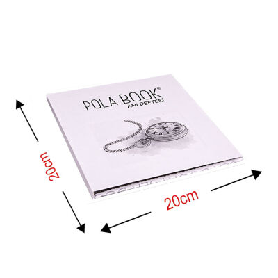 Polabook® Köstek Saatli Anı Defteri - 1