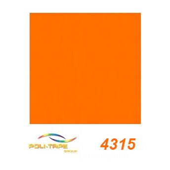 Poli Tape Turuncu Flex / 50 cm x 1 metre - 1