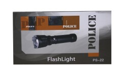 Polıce PS-22 Cree Led + Zoom + Magnet Şarjlı El Feneri - 1