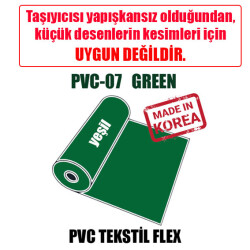 PVC Yeşil (Green) Flex / 51 cm x 1 metre - 1