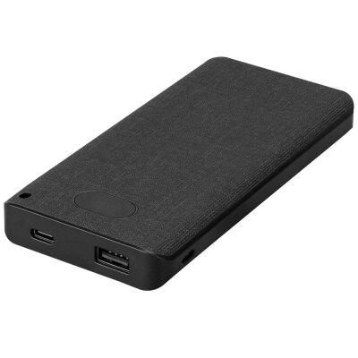 S-link IP-G10RW 10000mAh Kablosuz USB+Type-C+Micro Siyah LCD Ekranlı Taşınabilir Pil Şarj Cihazı - 2