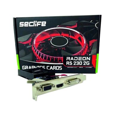 Seclife Radeon R5 230 2GB DDR3 64Bit DVI HDMI VGA Ekran Kartı - 1