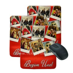 Sublimasyon Dikdörtgen Bileklikli Mouse Pad - 1