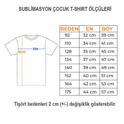 Sublimasyon Polyester Tişört (Çocuk) - 2