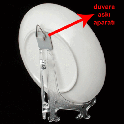 Sublimasyon Seramik Tabak 15 cm (askılıklı) - 2